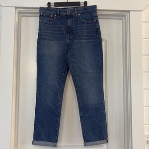 NWT Madewell The High-Rise Slim Boyjean